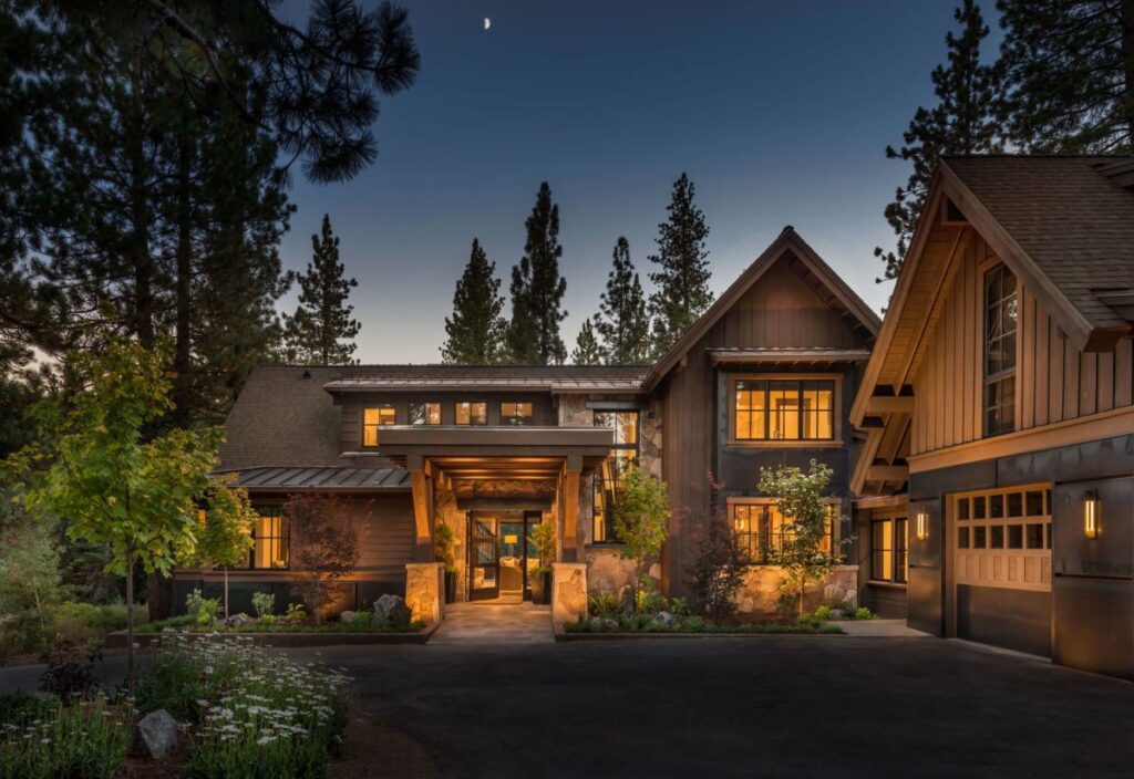 Lahontan Residence in Truckee, California by Nicholas Sonder Architect