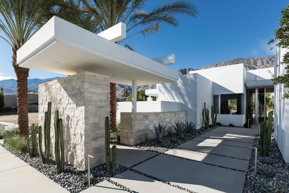 Palm Springs Modern Home by David R. Olson Architects