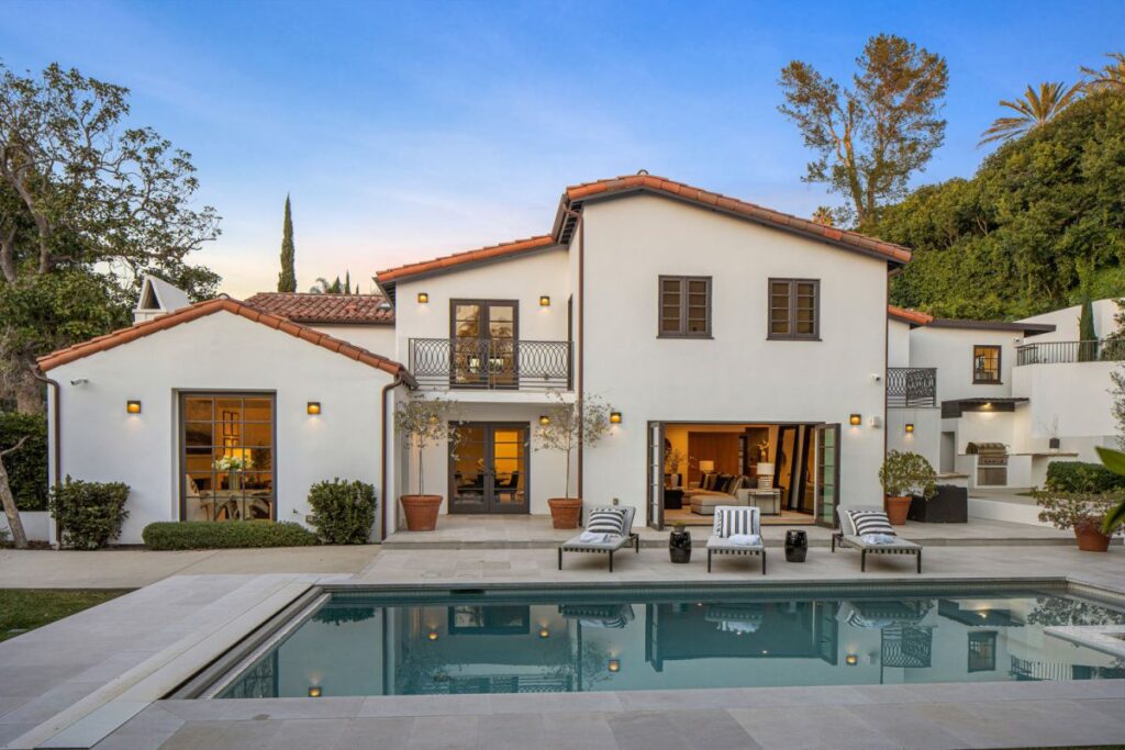 Spanish Contemporary Estate in Beverly Hills for Sale