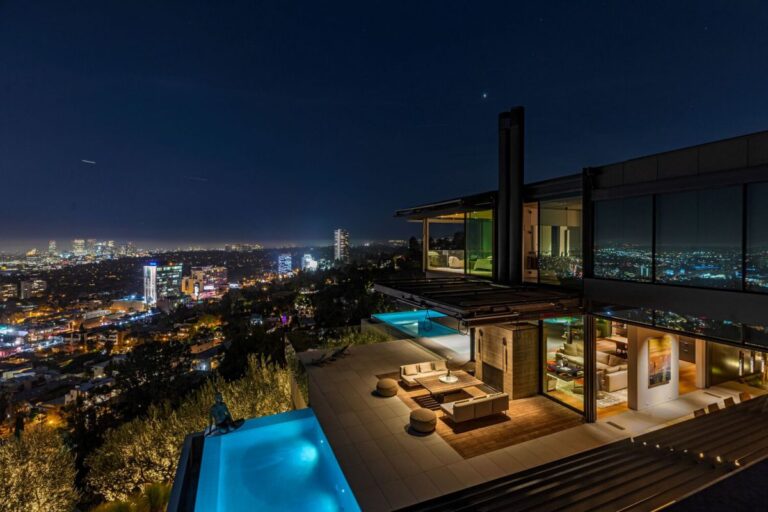 1301 Collingwood Place, Los Angeles – The Bond House of the Future for Sale at $62 Million