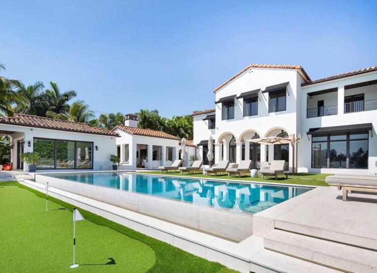 241 E San Marino Dr – A Modern Italian Villa inspired Home for Sale $12.9 Million