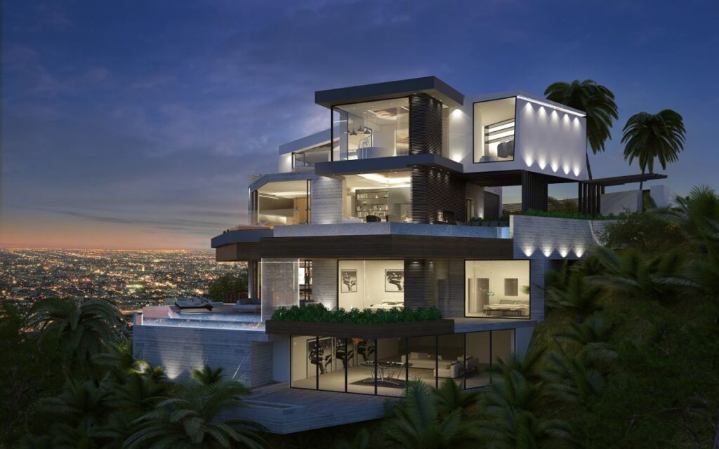 Angelo View Modern Home Design Concept by IR Architects, Los Angeles