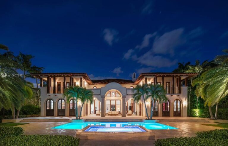Broadview Italian Residence in Bay Harbor Islands for Sale at $13.8 Million