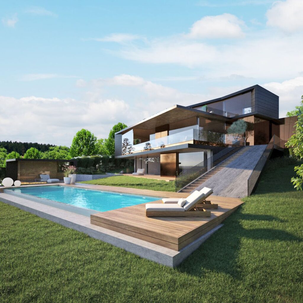 Budapest DZS Villa Design Concept by Toth Project