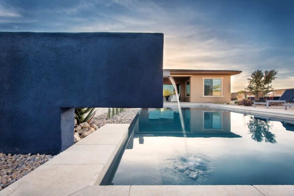 Contemporary Pool in Scottsdale, Arizona by Premier Paradise