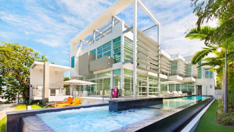 Hibiscus Island Waterfront Masterpiece, Miami Beach for Sale at $16.9 Million