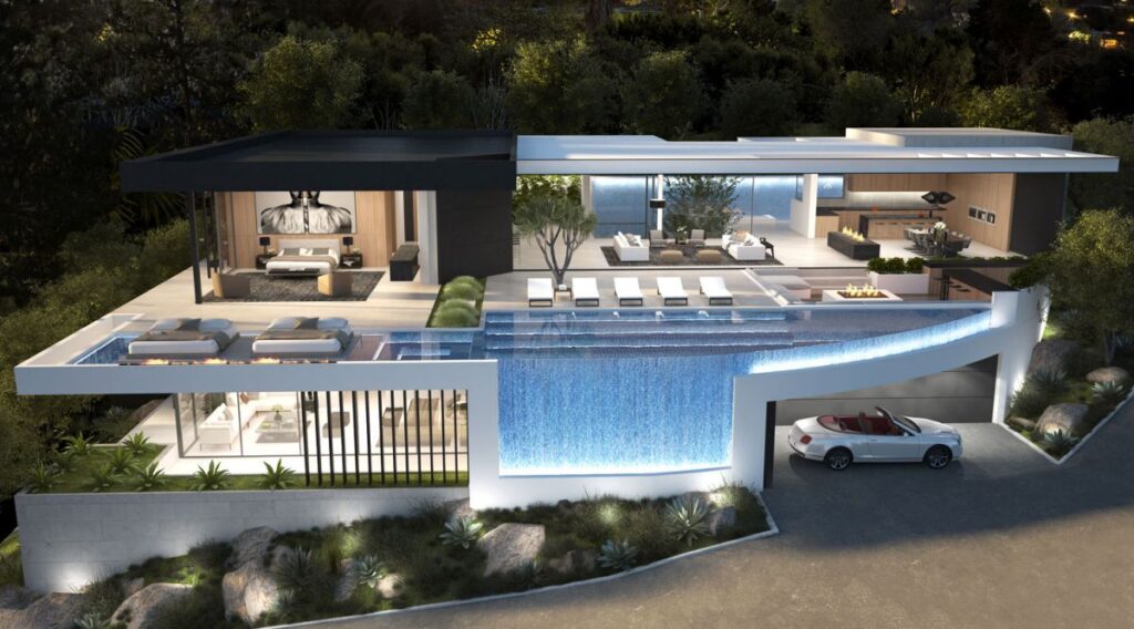Los Angeles's Blue Jay Residence Concept by IR Architects