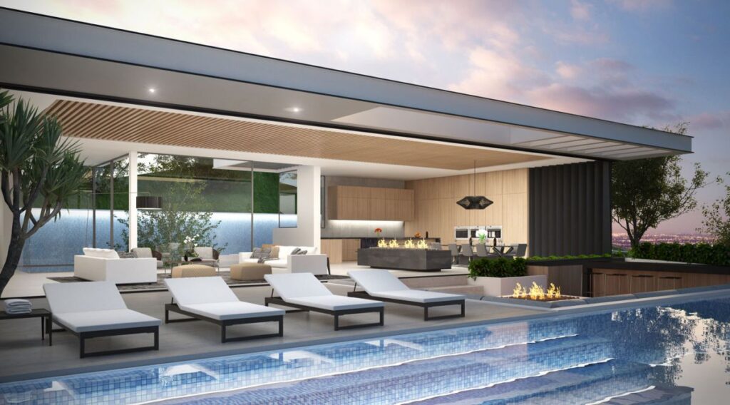 Los Angeles's Blue Jay Residence Concept by IR Architects