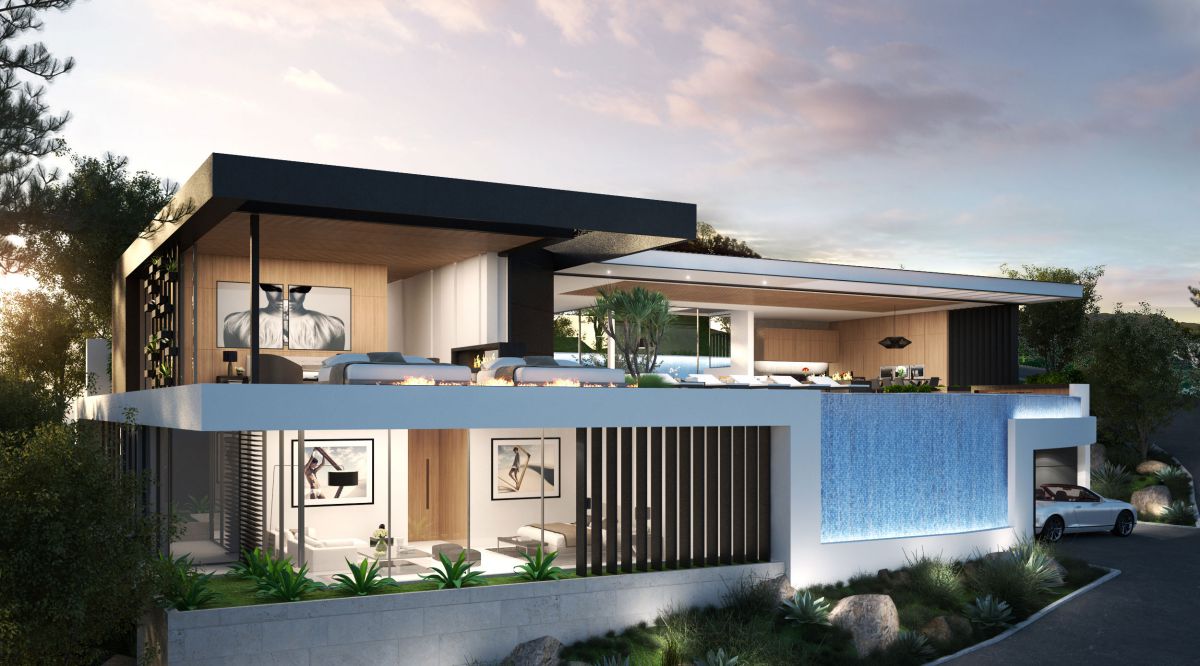 Los Angeles's Blue Jay Residence Concept by IR Architects