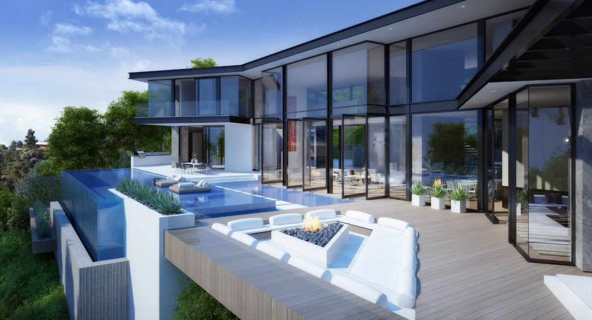 Perugia Way Home Concept, Los Angeles by Quinn Architects