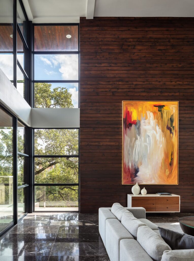 Red Bud Contemporary Residence in Austin by Bernardo Pozas Residential Design