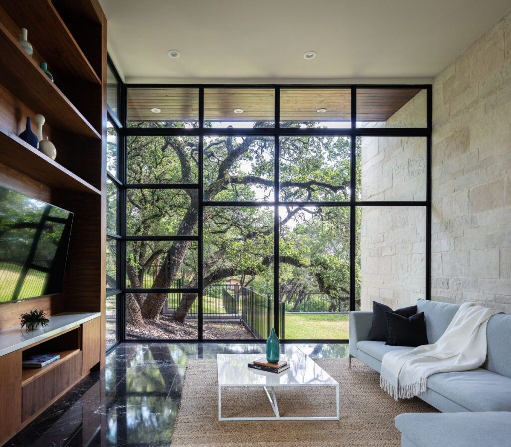 Red Bud Contemporary Residence in Austin by Bernardo Pozas Residential Design