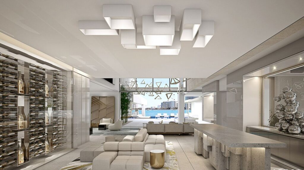 Star Island Contemporary Home Concept on the Prestigious Star Island, FL by SAOTA