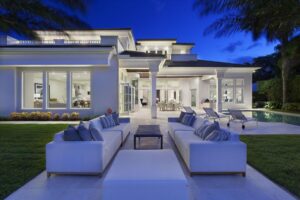 Transitional Coastal Home in Boca Raton by The Benedict Bullock Group