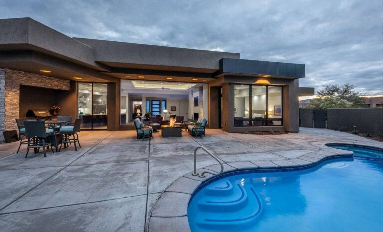 Anasazi Hills Residence in Salt Lake City, Utah by McQuay Architects