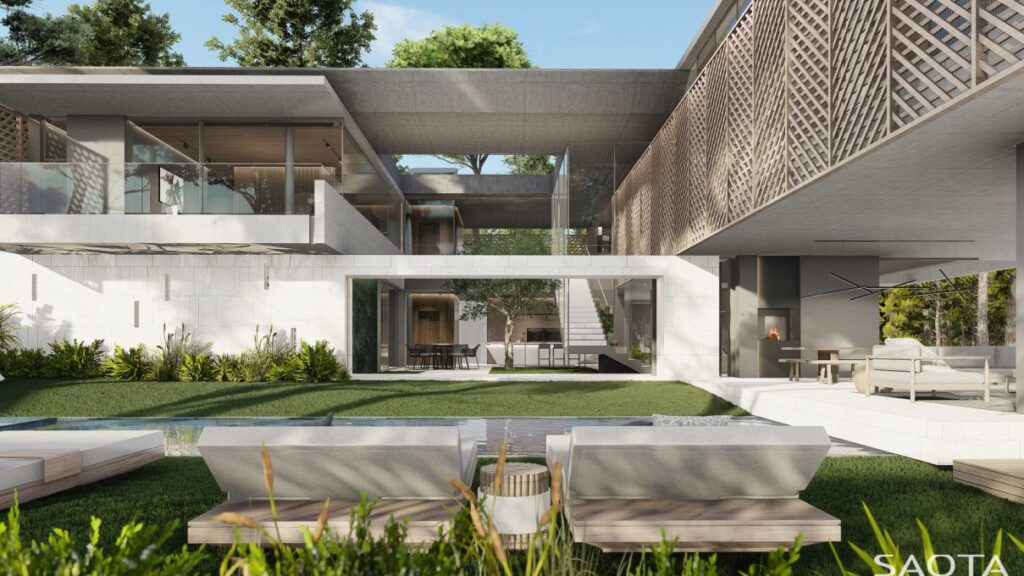 Aroeira Modern Villa Concept in Setubal, Portugal by SAOTA