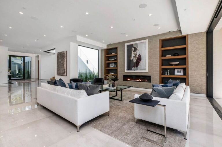 Bosque Contemporary Modern Estate in Encino for Sale at $5.3 Million