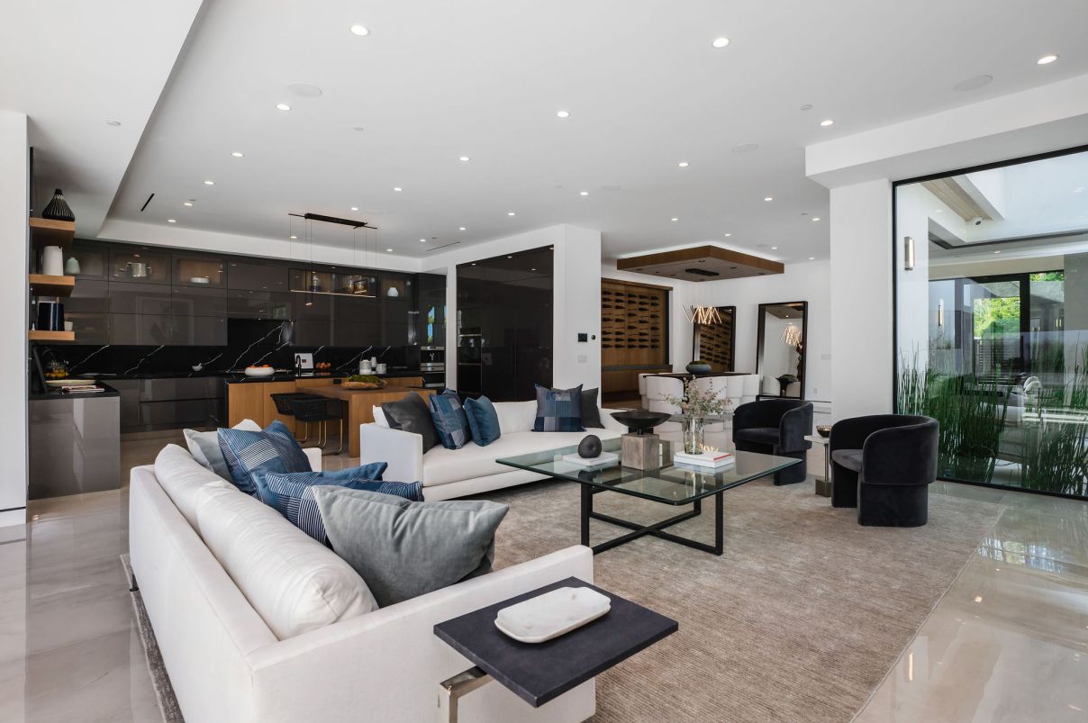 Bosque Contemporary Modern Estate in Encino for Sale at $5.3 Million