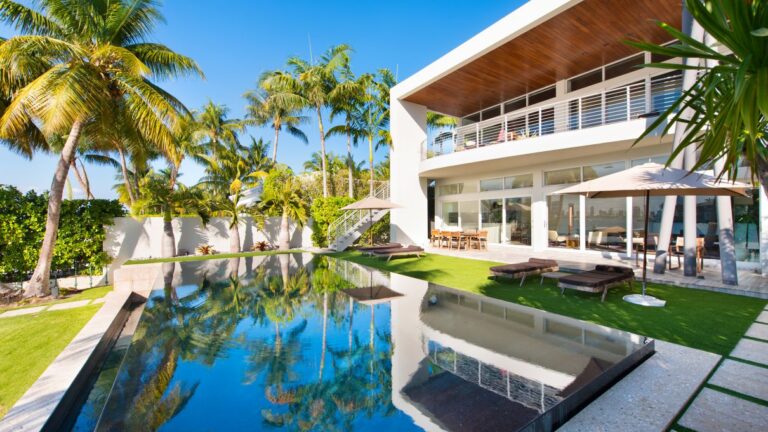 Di Lido Tropical Modern Home, Miami Beach for Sale at $11.25 Million