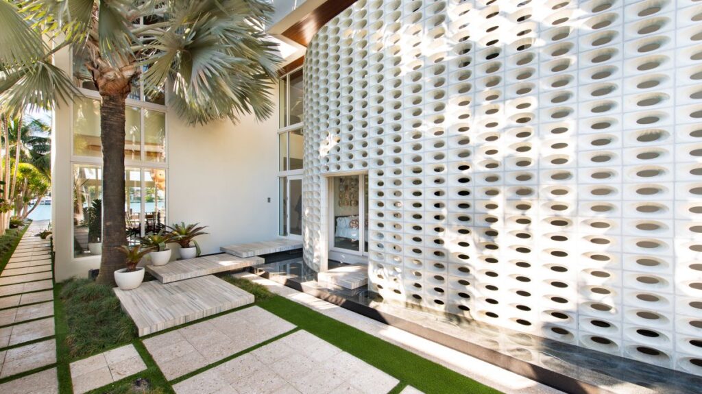 Di Lido Tropical Modern Home, Miami Beach