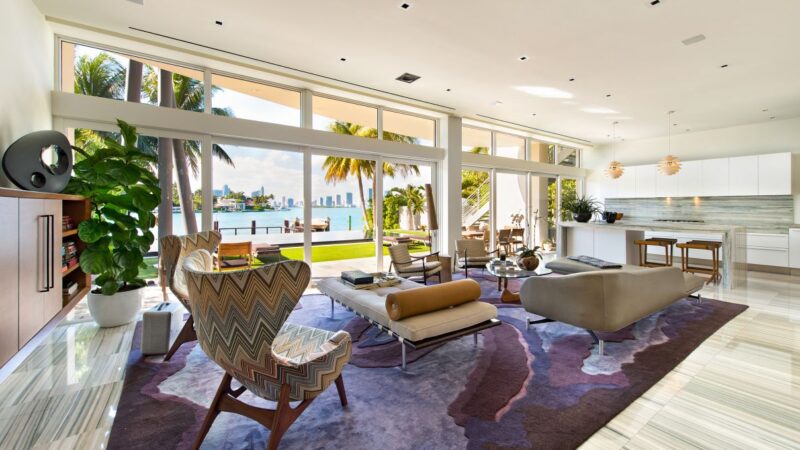 Di Lido Tropical Modern Home, Miami Beach for Sale at $11.25 Million