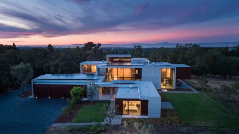 $23 Million Extraordinary Ultra-modern Home in Woodside, California