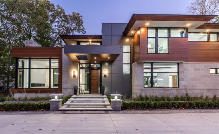 Forgaciu Residence in Detroit, Michigan by AZD Associates LUXURY HOUSES