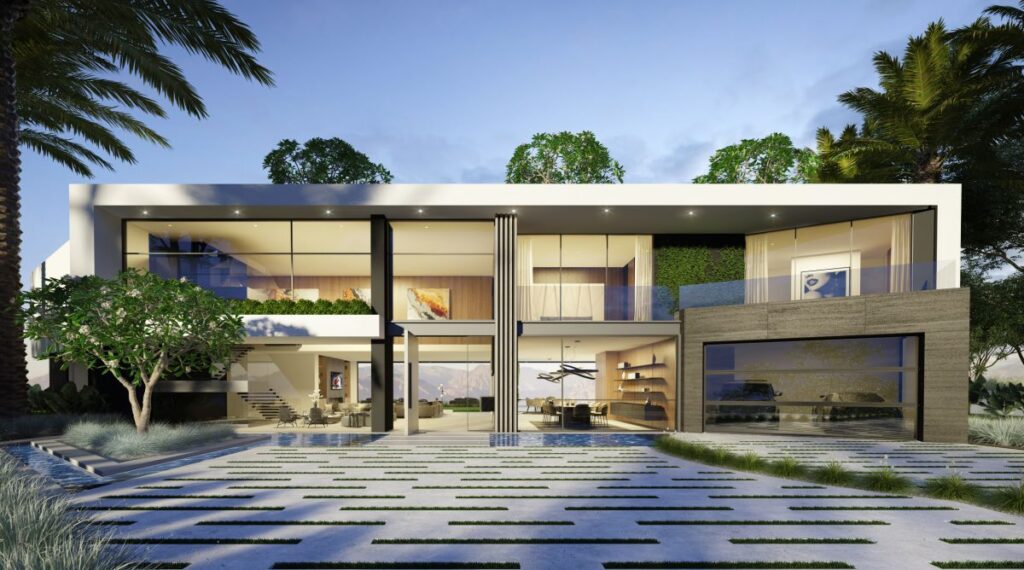 Hollywood Hills Modern Concept, Los Angeles by CLR Design Group