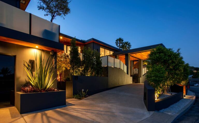 $8.5 Million Incredible Ocean View Modern Compound in Pacific Palisades