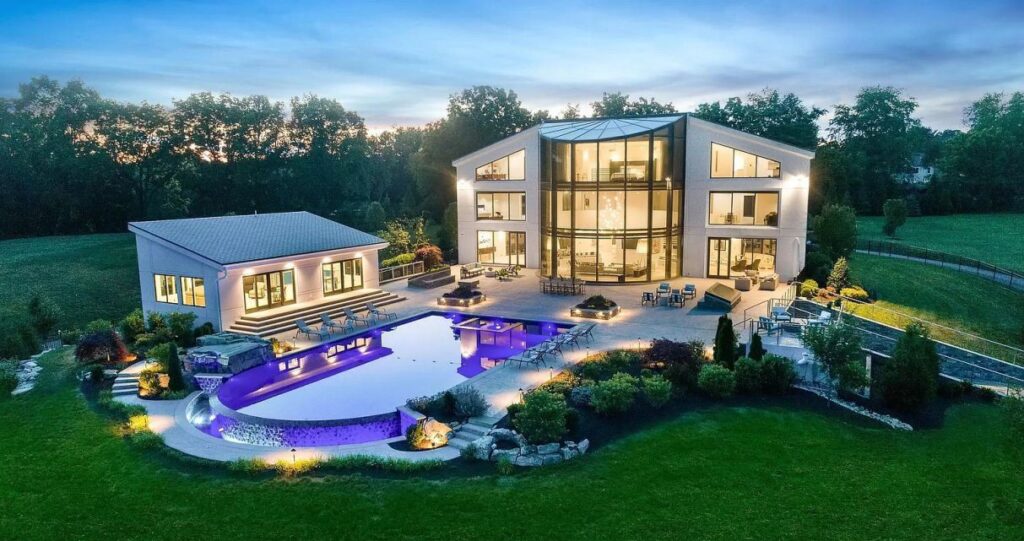 8.6 Million Magnificently Ultimate Home in Chester County, Pennsylvania