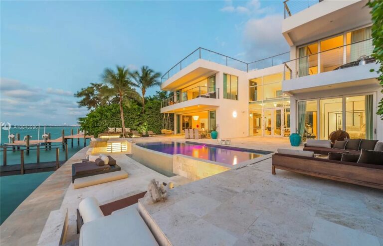 Miami Beach’s San Marino Contemporary Gem for Rental at $95,000