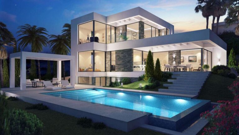 Modern Villa Design Concept in El Mirador del Paraiso, Benahavis, Spain