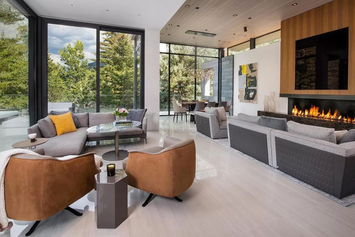 $45 Million New Modern Contemporary Estate in Vail, Colorado