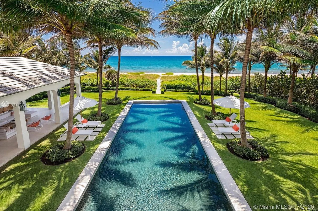 $22 Million Oceanfront Compound in Gulf Stream Returns to Market