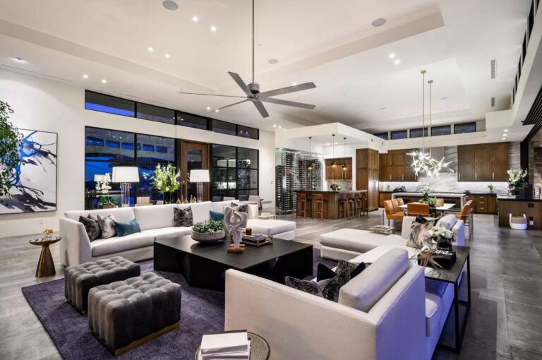 Opulent Contemporary Estate in Scottsdale for Sale at $11 Million