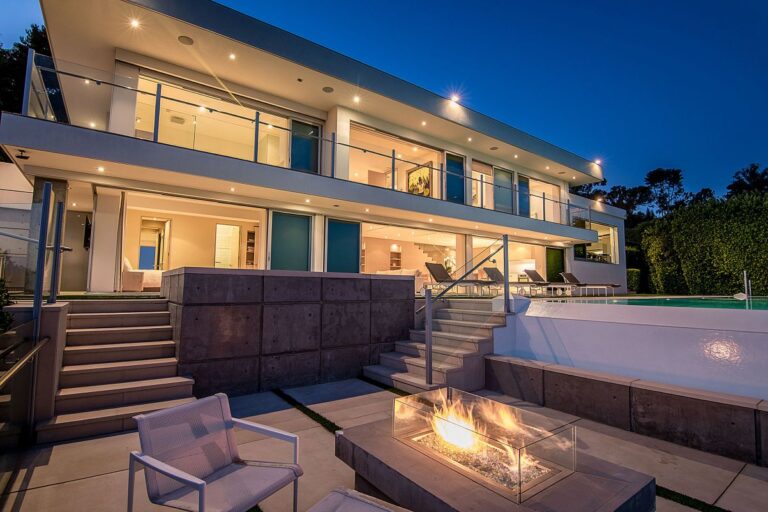 Paseo Miramar Modern Masterpiece in Pacific Palisades listed for $15 M