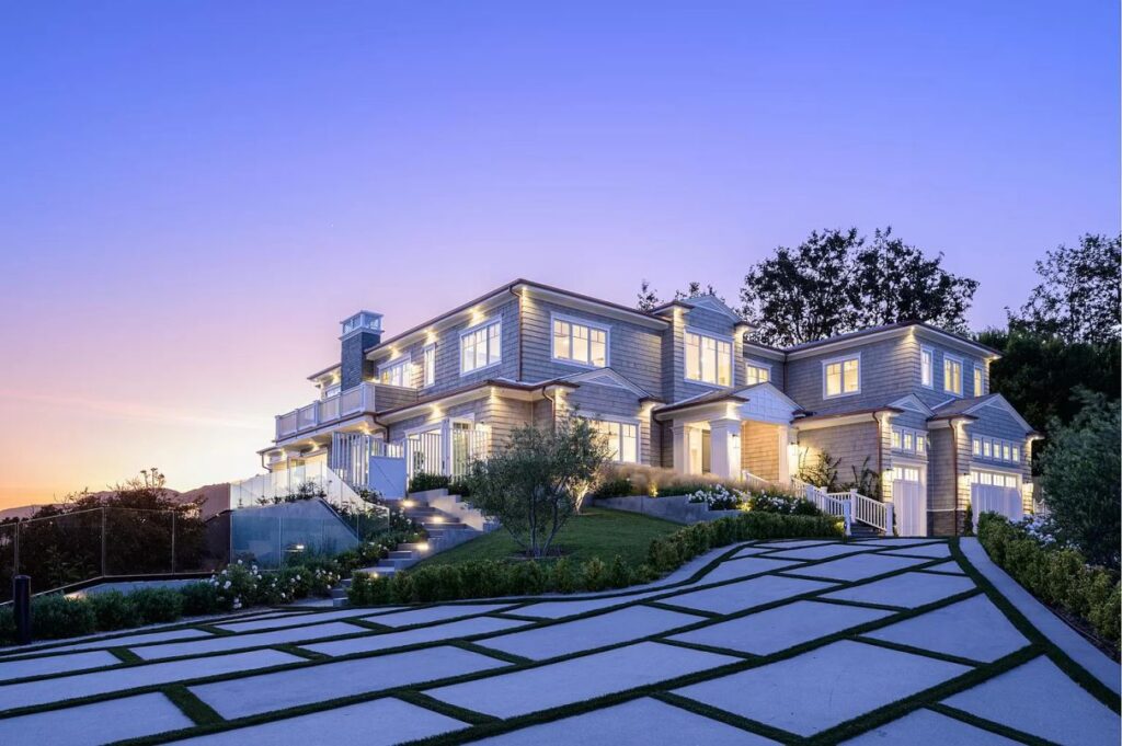 Paseo Miramar Residence in Prime Pacific Palisades for Sale