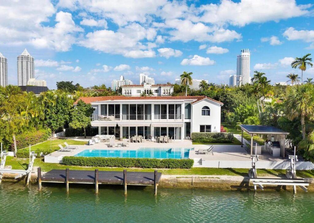 $11.5 Million Prairie Avenue Modern Home in Miami Beach, Florida