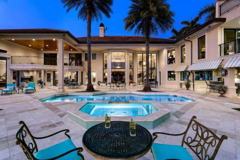 Resort-style Transitional Boca Raton Estate on Market for $16 Million