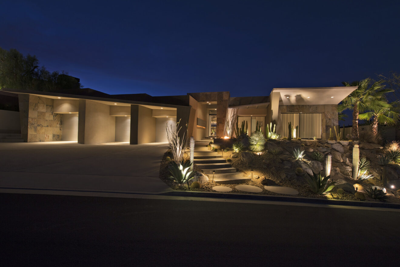 Sierra Vista Residence in Rancho Mirage by Brian Foster Designs