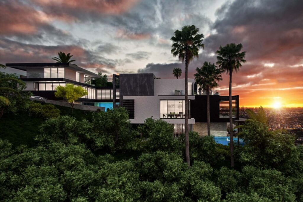Somera Modern Home Concept, Los Angeles by David Hiller Studio