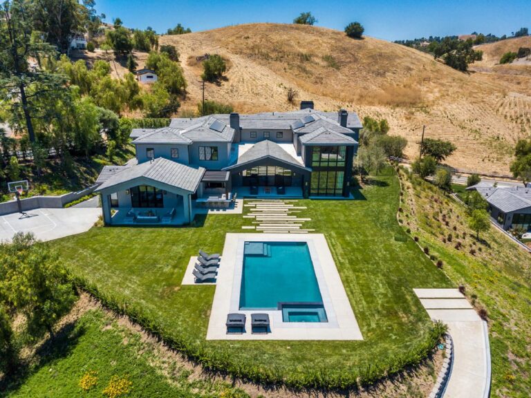 $16 Million Spectacular New Custom Estate in Hidden Hills, California