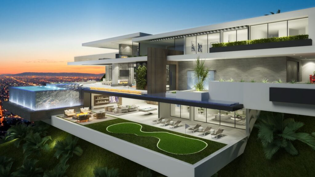 Sunset Plaza Residence Concept, Los Angeles by CLR Design Group