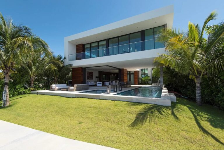 Tropical Modern Waterfront Home in Miami Beach on Market for $10.9 M