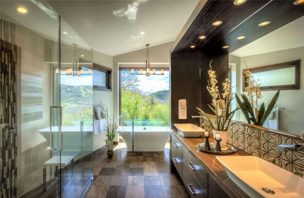 Wild Rose Contemporary Home in Park City by Upwall Design Architects