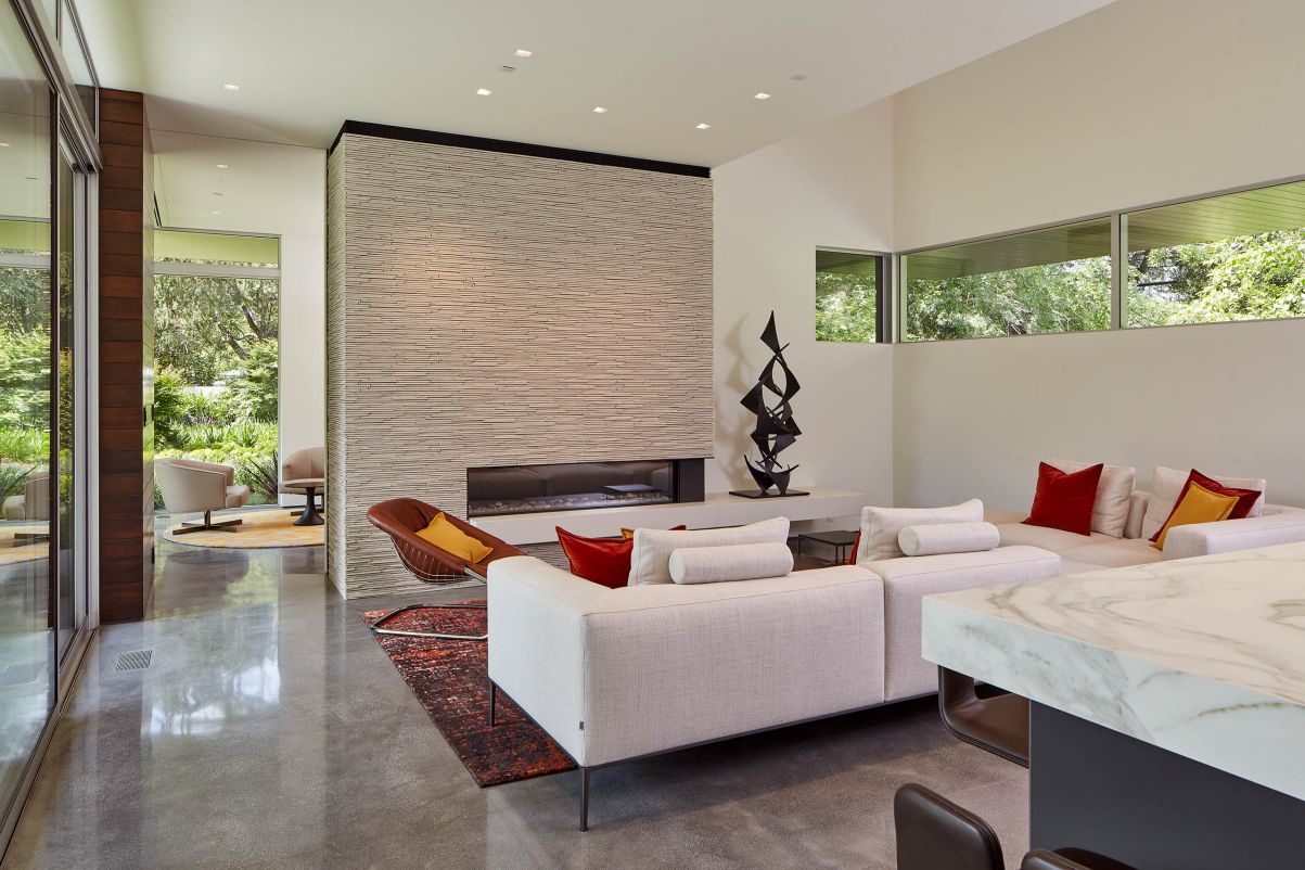 Amara Modern Residence in Atherton, California by Swatt Miers Architects