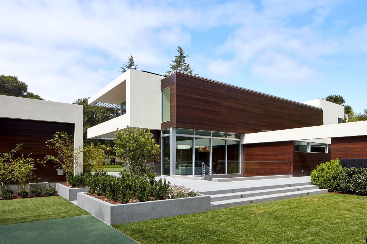 Amara Modern Residence in Atherton, California by Swatt Miers Architects