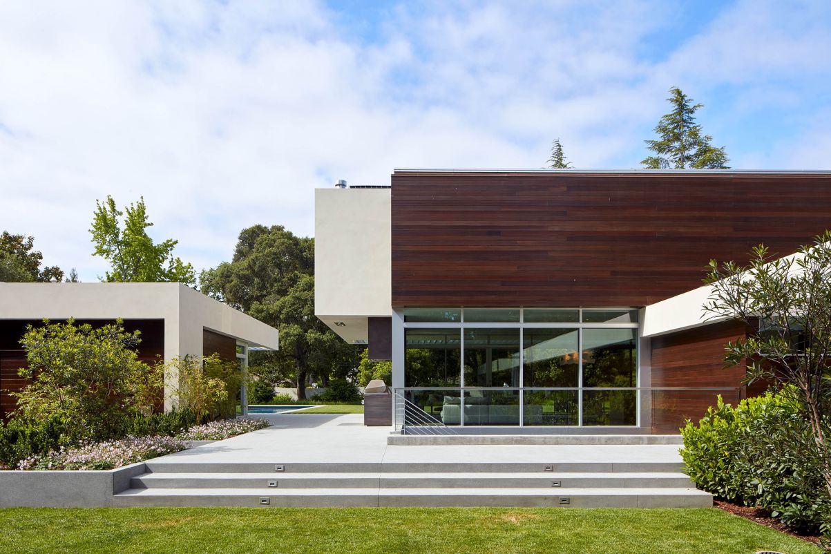 Amara Modern Residence in Atherton, California by Swatt Miers Architects