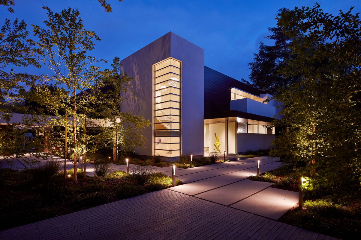 Amara Modern Residence in Atherton, California by Swatt Miers Architects