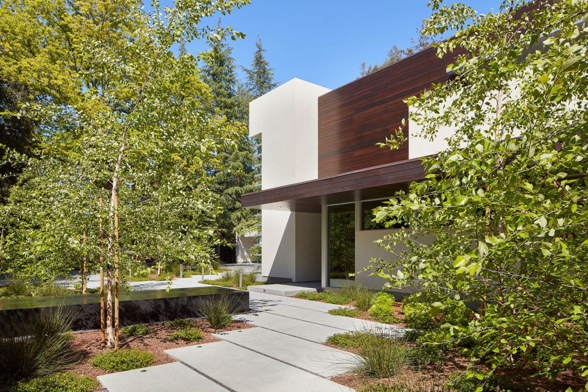 Amara Modern Residence in Atherton, California by Swatt Miers Architects